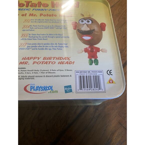 NEW Mr. Potato Head 50th Anniversary Kit w/ Tin Hasbro - Picture 4 of 7
